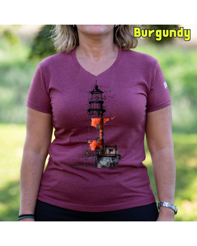 Camiseta Mujer Manga Corta -El Faro