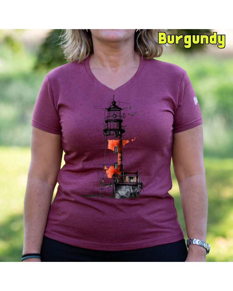 Camiseta Mujer Manga Corta -El Faro