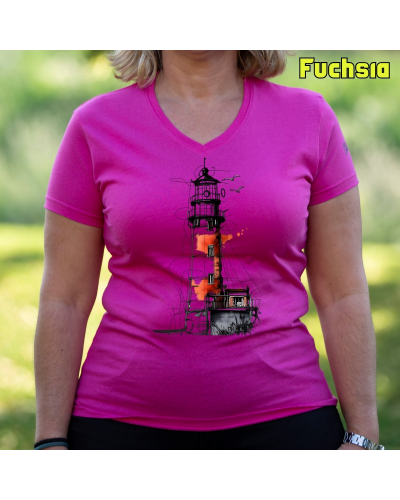 Camiseta Mujer Manga Corta -El Faro