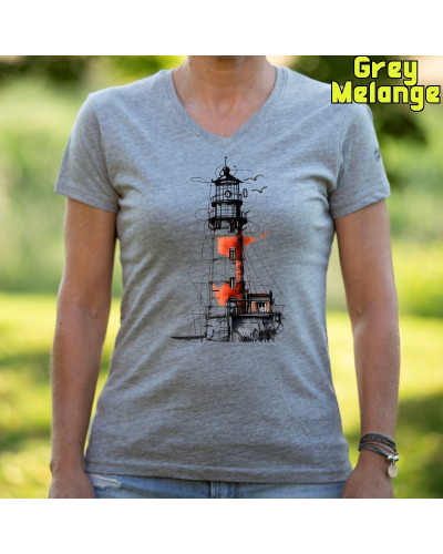 El Faro - Camiseta Mujer Manga Corta