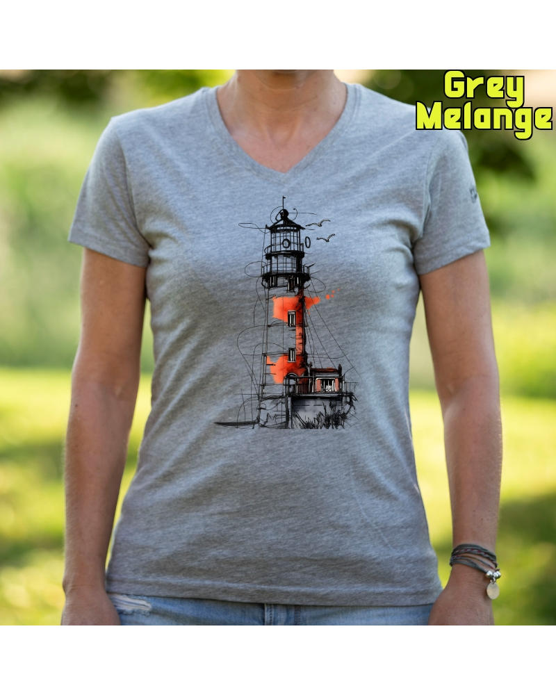 El Faro - Camiseta Mujer Manga Corta