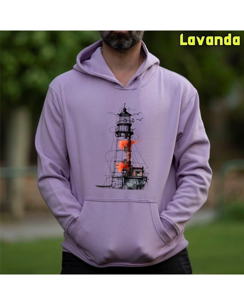 El Faro - Sudadera Hombre Con Capucha