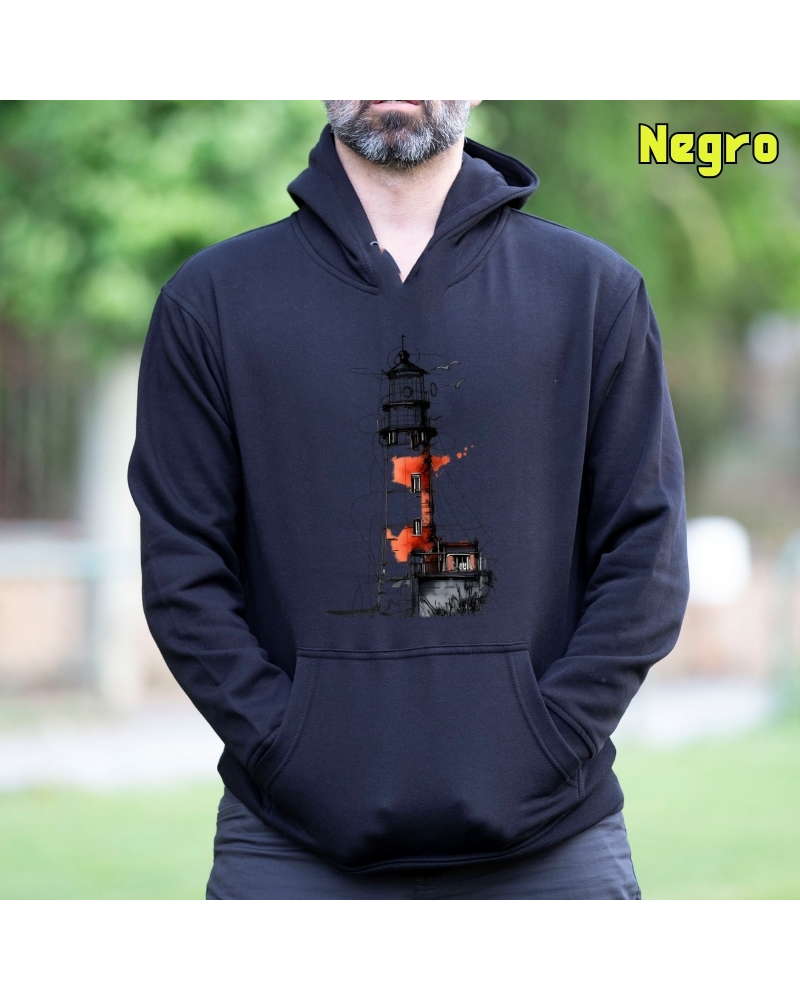 El Faro - Sudadera Hombre Con Capucha