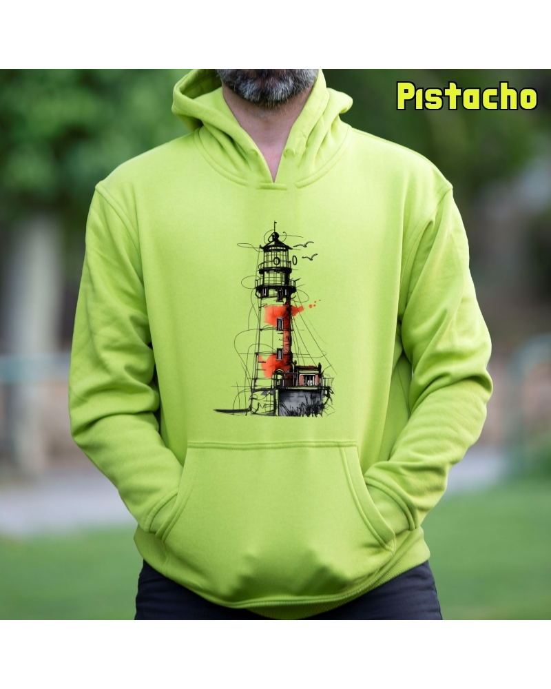 El Faro - Sudadera Hombre Con Capucha