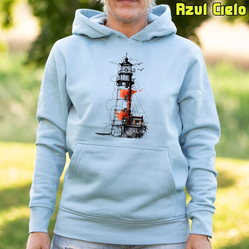 El Faro - Sudadera mujer con capucha