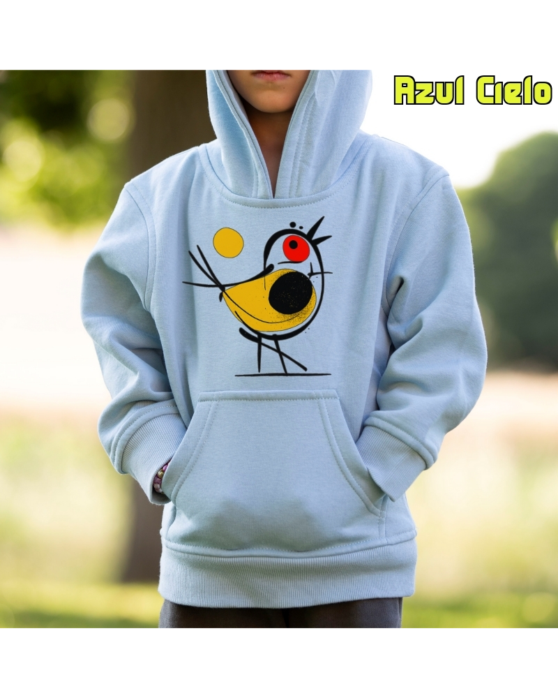 Pajarito - Sudadera Niño Con Capucha