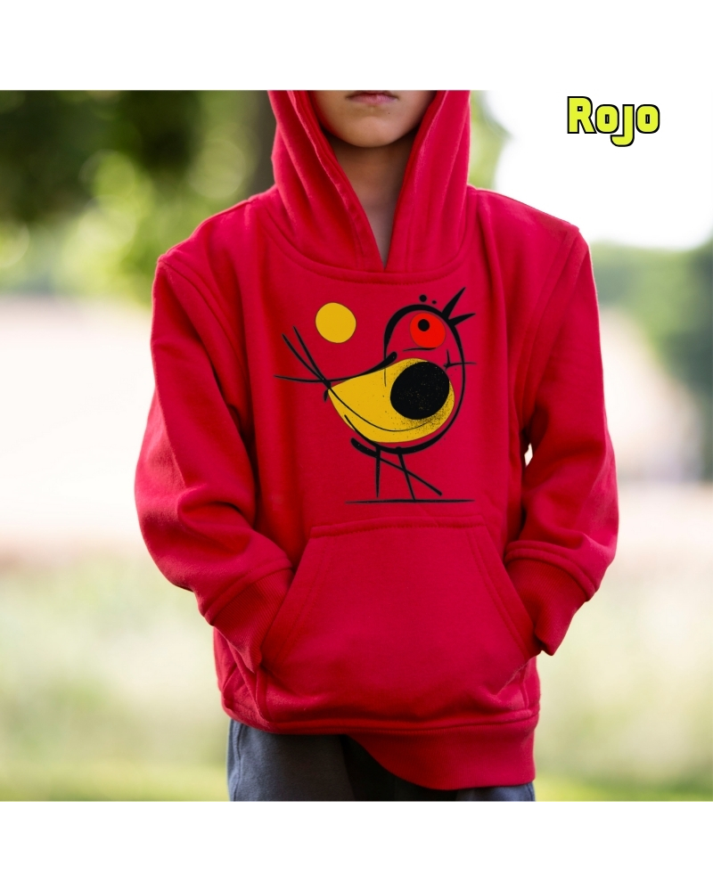 Pajarito - Sudadera Niño Con Capucha