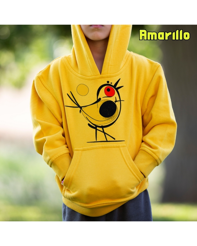 Pajarito - Sudadera Niño Con Capucha