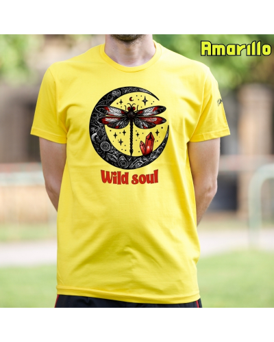 Camiseta hombre manga corta - Wild Soul