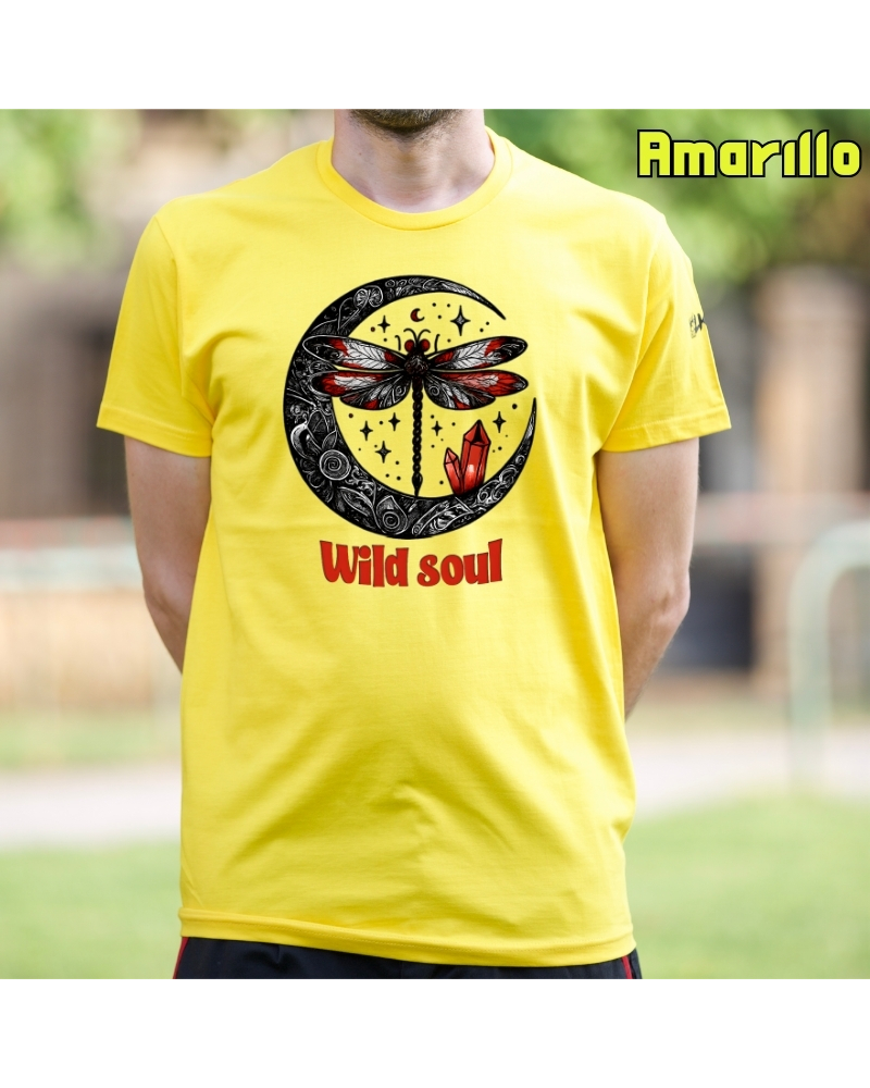 Camiseta hombre manga corta - Wild Soul