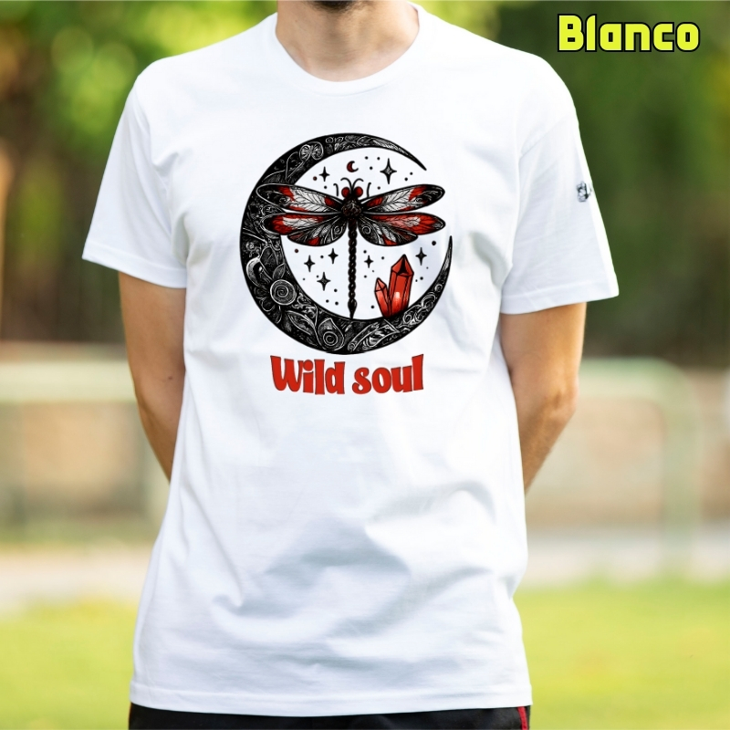 Camiseta hombre manga corta - Wild Soul
