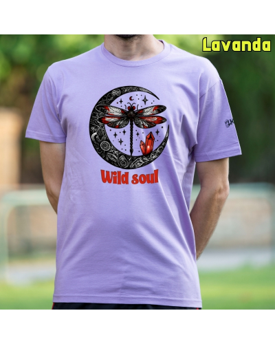 Camiseta hombre manga corta - Wild Soul