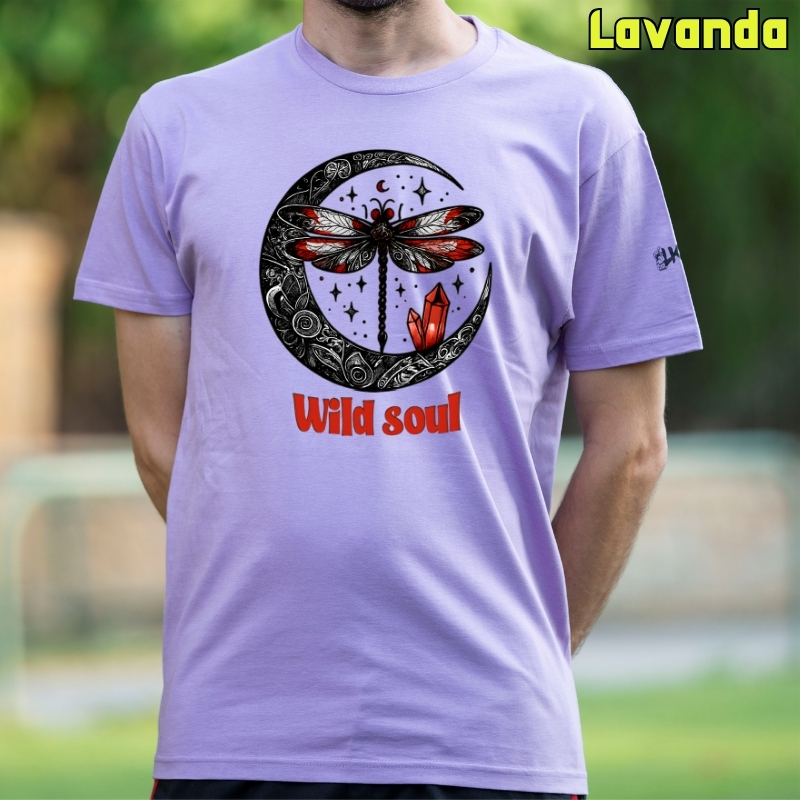 Camiseta hombre manga corta - Wild Soul