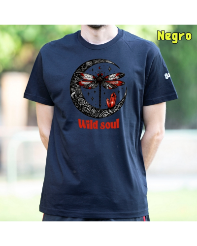 Camiseta hombre manga corta - Wild Soul