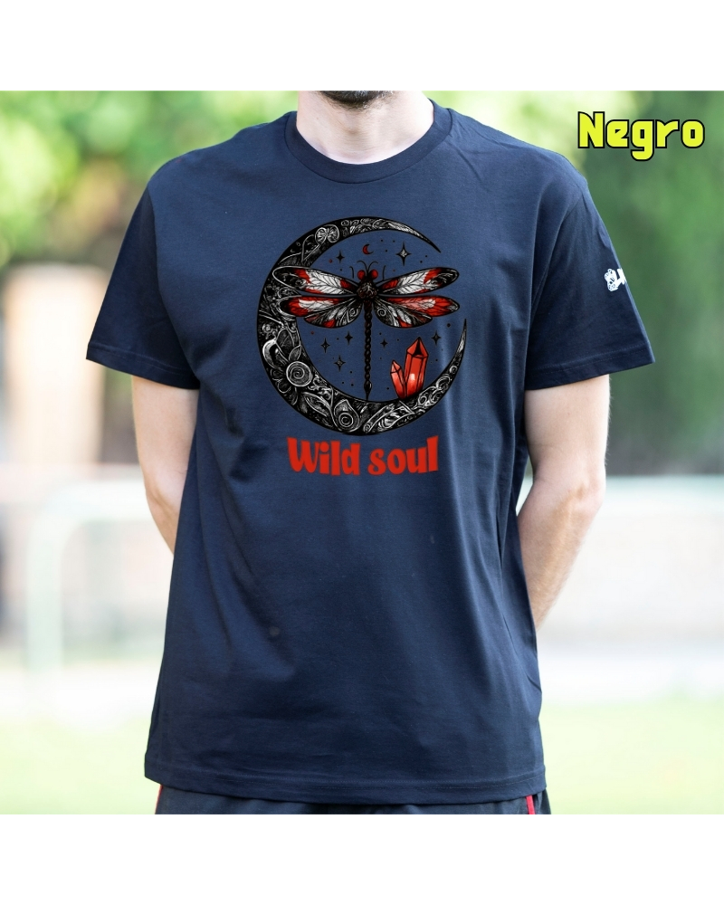 Camiseta hombre manga corta - Wild Soul