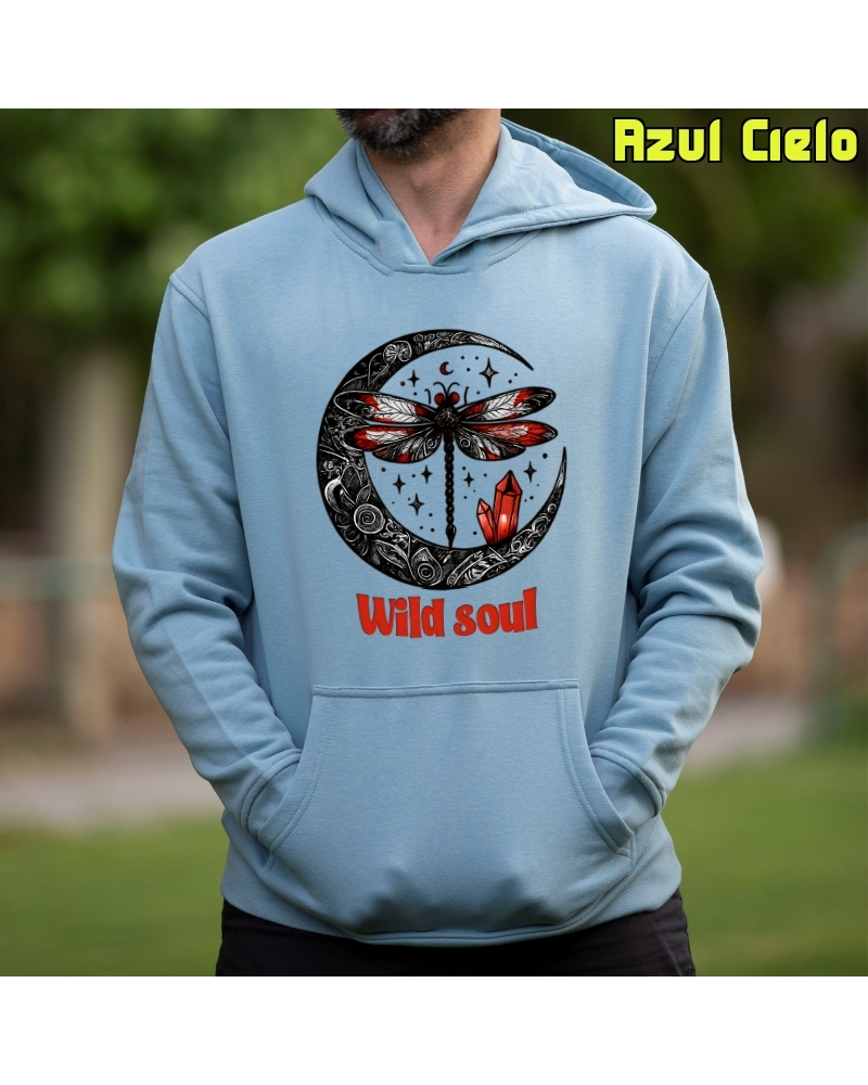 Wild Soul - Sudadera Hombre Con Capucha