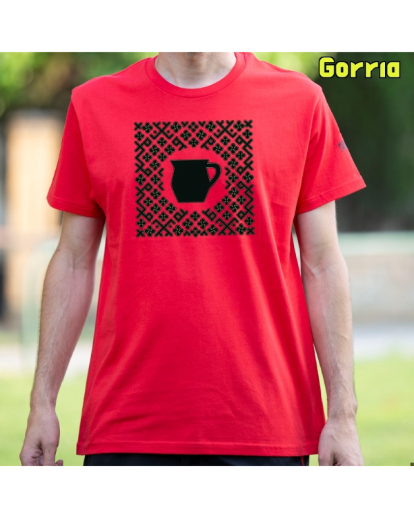 GizonKamiseta-Kaiku Gorria