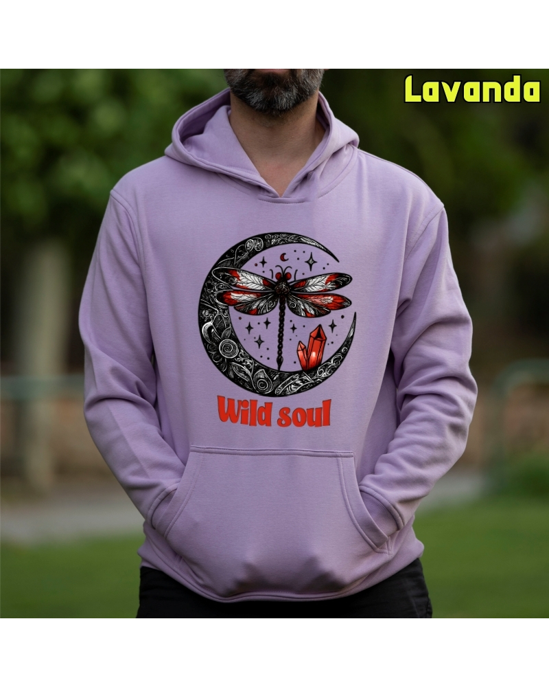 Wild Soul - Sudadera Hombre Con Capucha