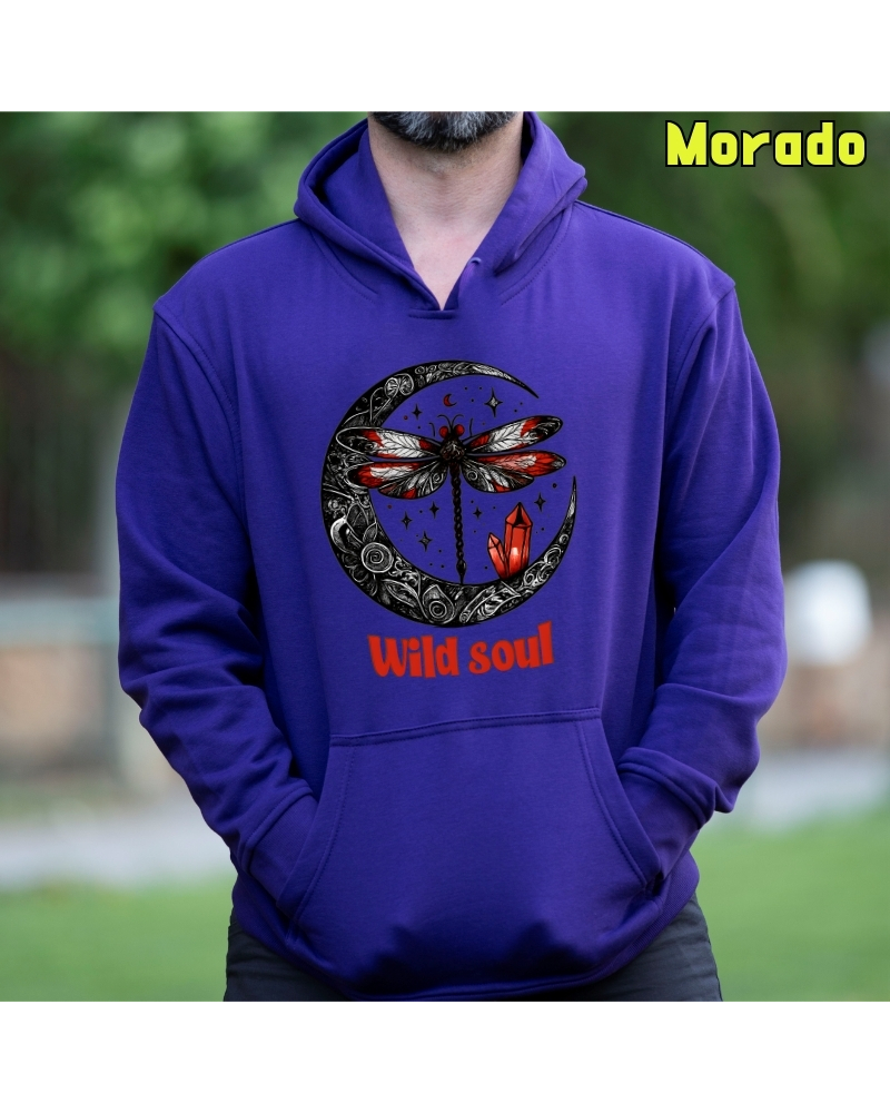 Wild Soul - Sudadera Hombre Con Capucha