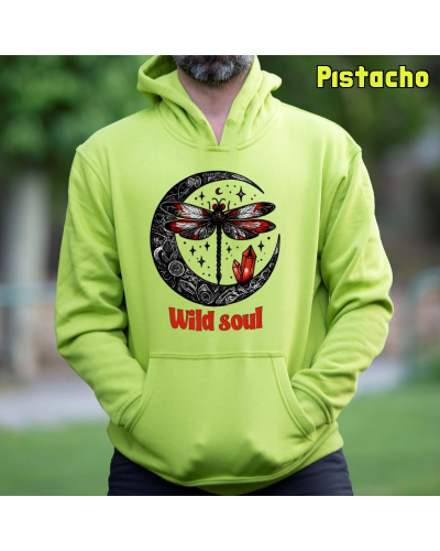 Sudadera hombre con capucha - Wild Soul