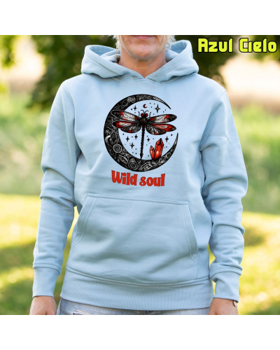 Sudadera mujer con capucha - Wild Soul