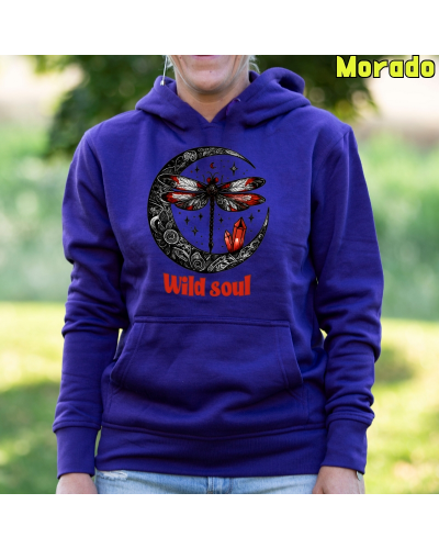 Sudadera mujer con capucha - Wild Soul
