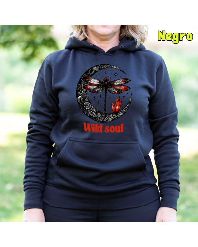 Sudadera mujer con capucha - Wild Soul