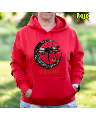 Sudadera mujer con capucha - Wild Soul