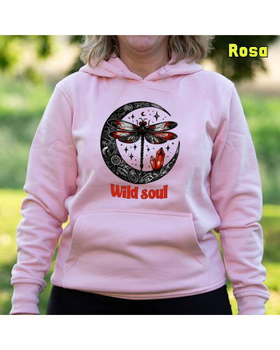 Sudadera mujer con capucha - Wild Soul
