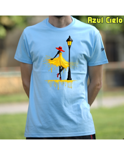 Camiseta hombre Yellow - manga corta