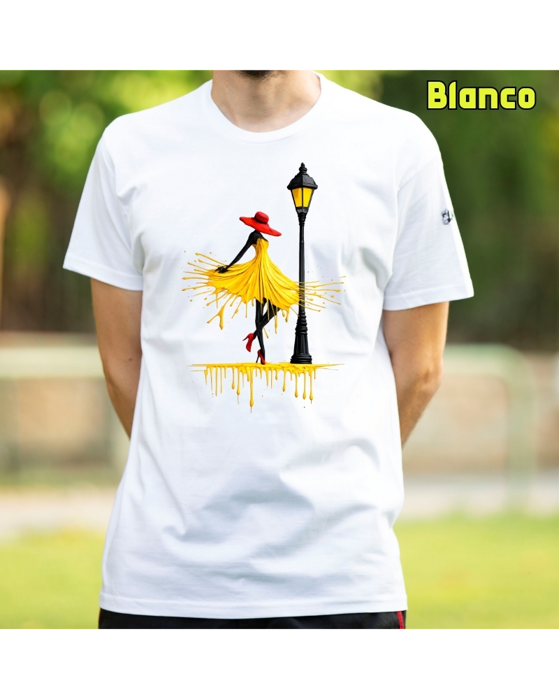 Yellow - Camiseta hombre manga corta