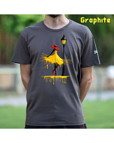 Camiseta hombre Yellow - manga corta