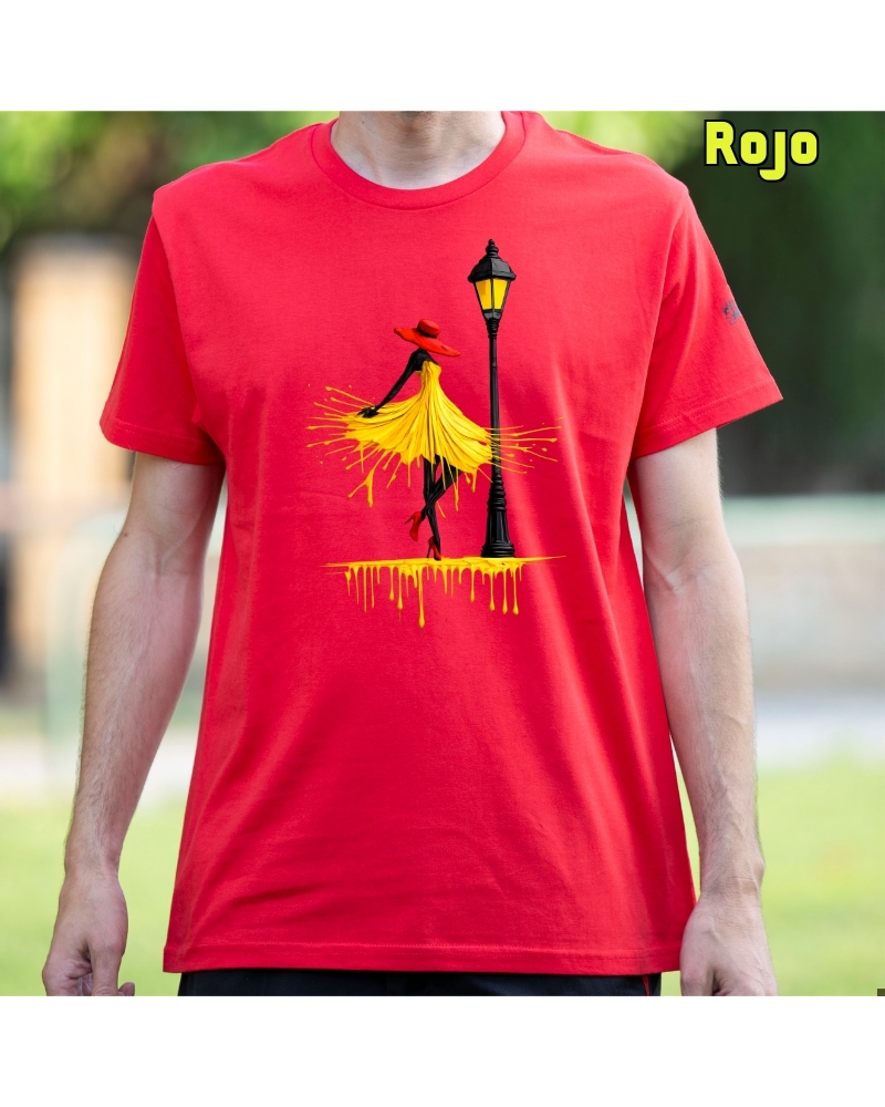 Camiseta hombre Yellow - manga corta