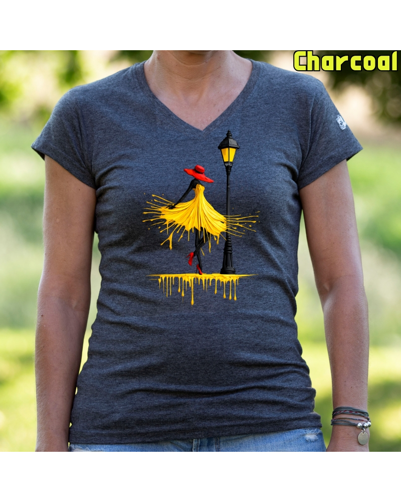 Yellow - Camiseta Mujer Manga Corta