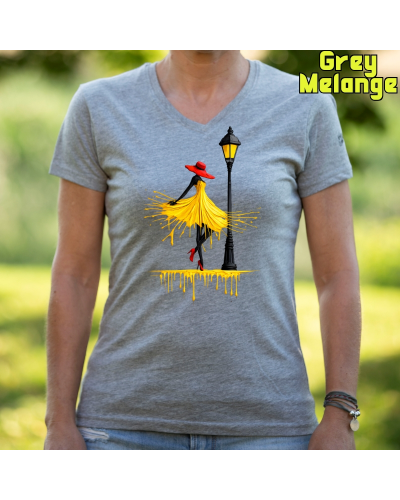 Yellow - Camiseta Mujer Manga Corta