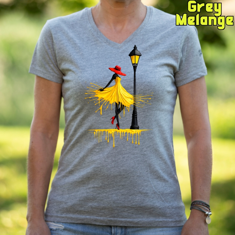 Yellow - Camiseta Mujer Manga Corta