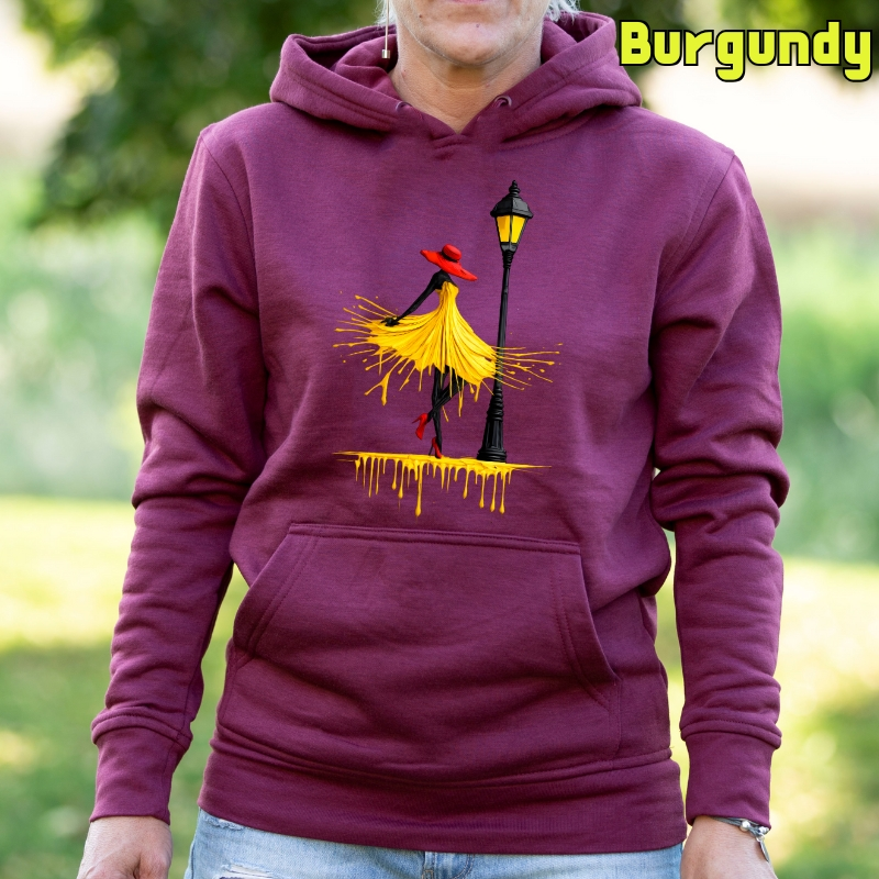Yellow - Sudadera mujer con capucha