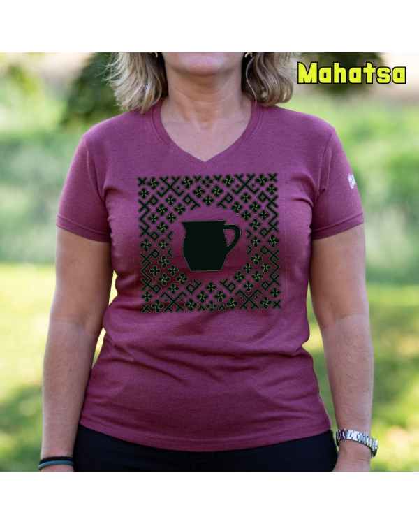 Emakume Kamiseta-Kaiku Mahatsa