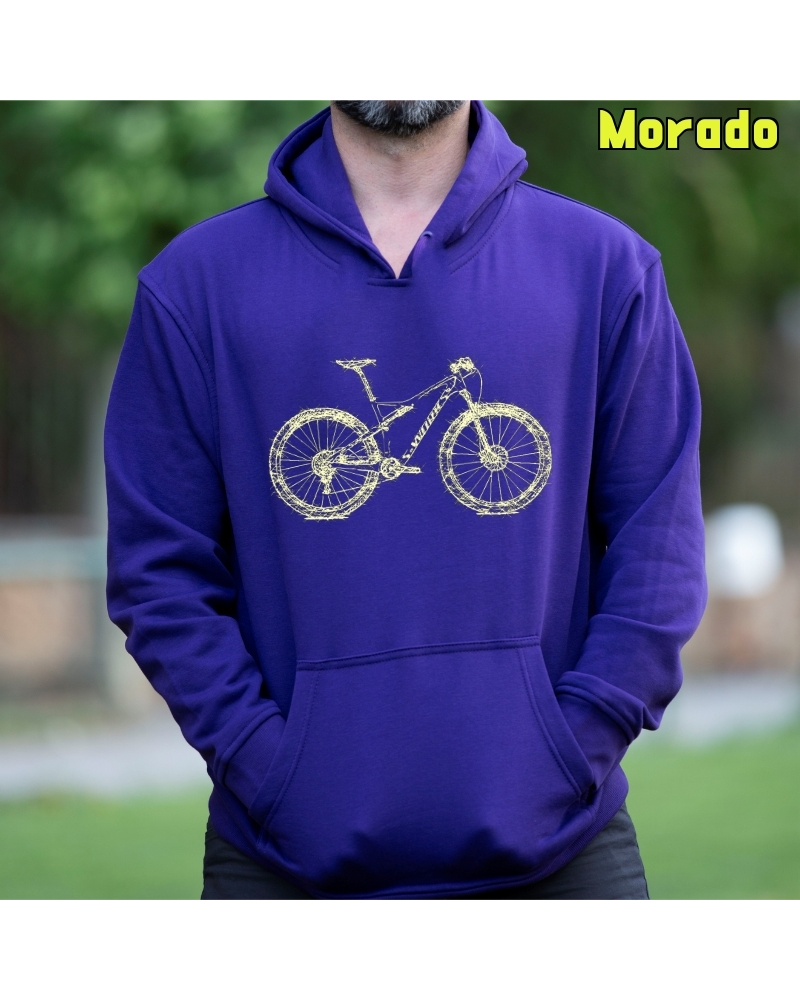 Mtb II - Sudadera Hombre Con Capucha