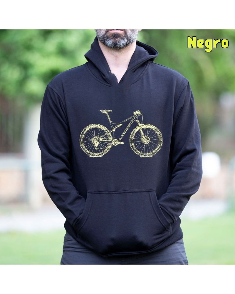 Mtb II - Sudadera Hombre Con Capucha