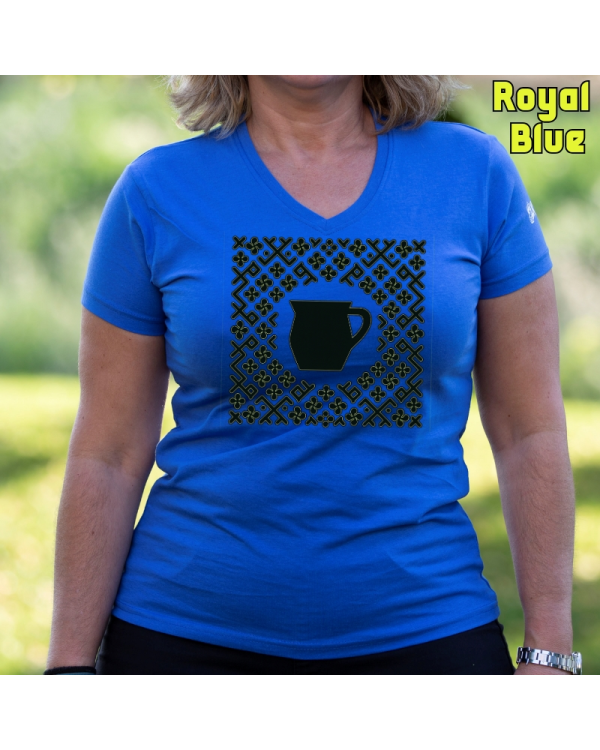 Emakume Kamiseta-Kaiku RoyalBlue