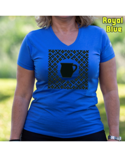 Emakume Kamiseta-Kaiku RoyalBlue