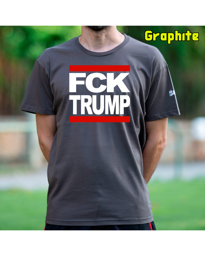 Camiseta Hombre Manga Corta - Fck Trumpo