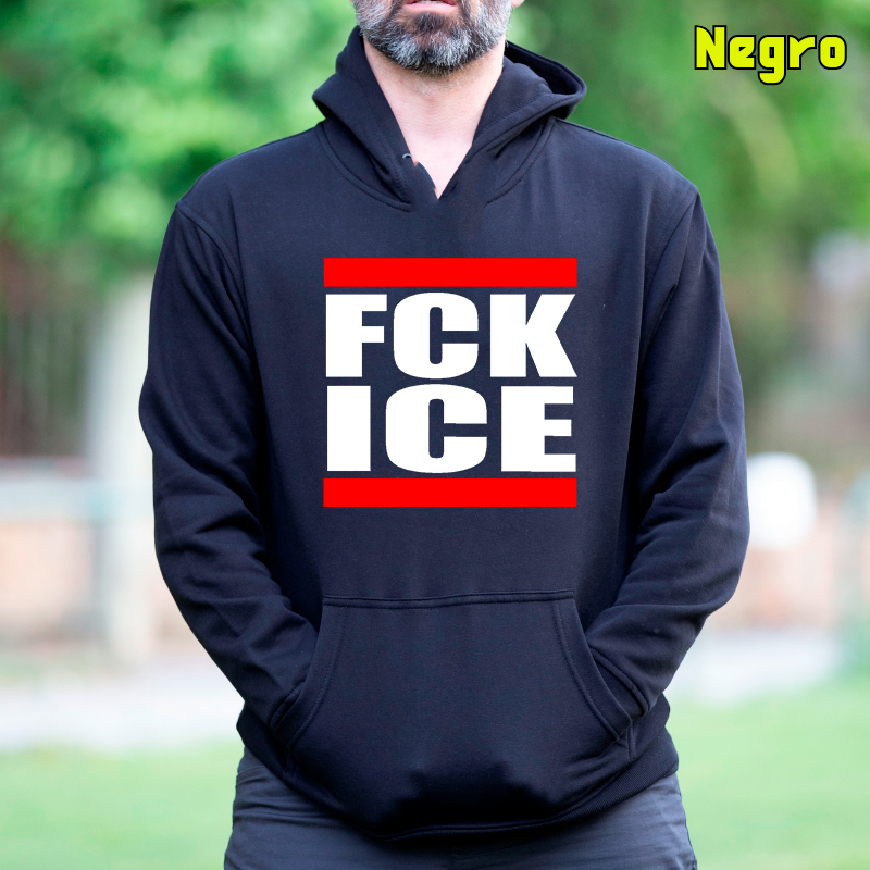Fck Ice - Sudadera Hombre Con Capucha