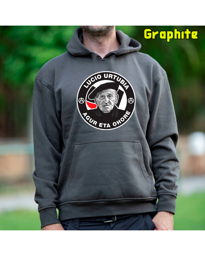 Sudadera hombre con capucha - AGUR LUCIO