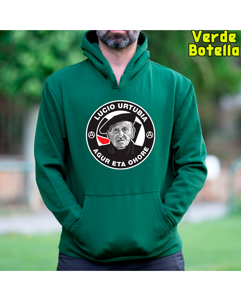 Agur Lucio - Sudadera Hombre Con Capucha