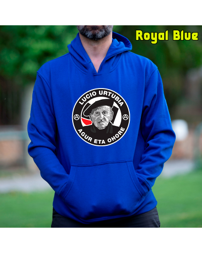 Sudadera hombre con capucha - AGUR LUCIO