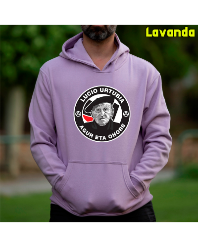 Sudadera hombre con capucha - AGUR LUCIO