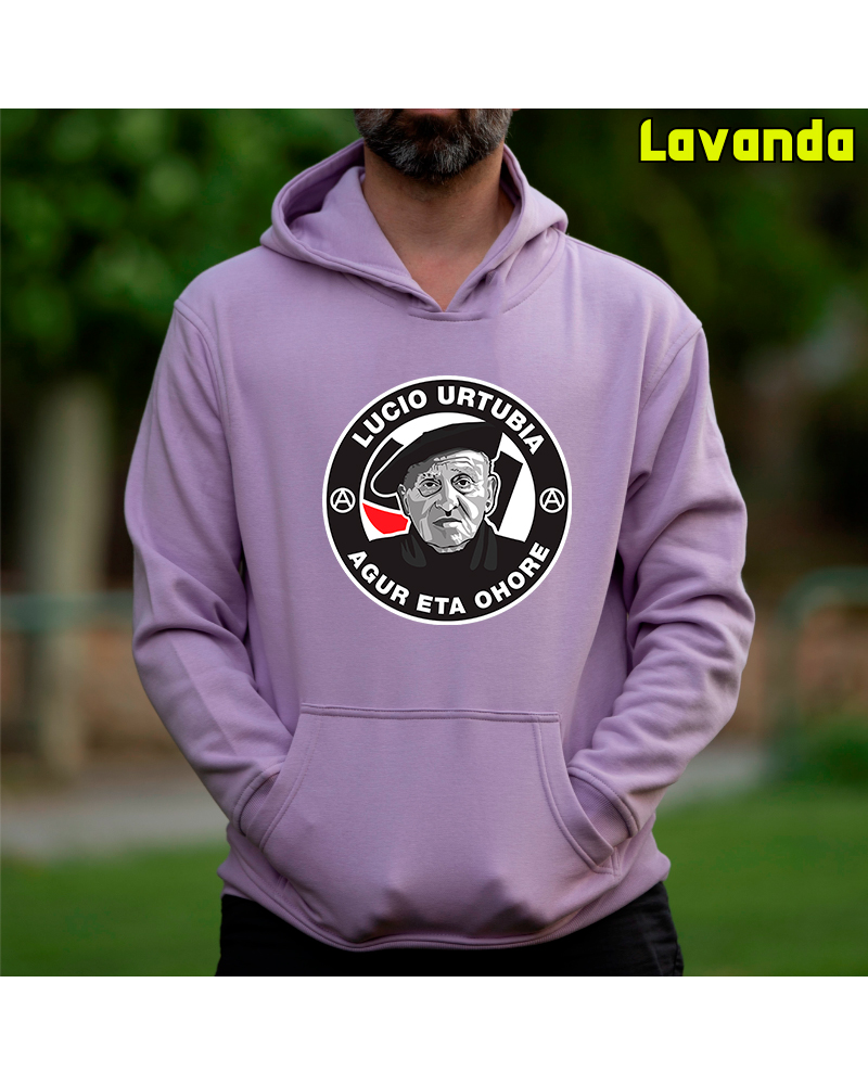 Agur Lucio - Sudadera Hombre Con Capucha