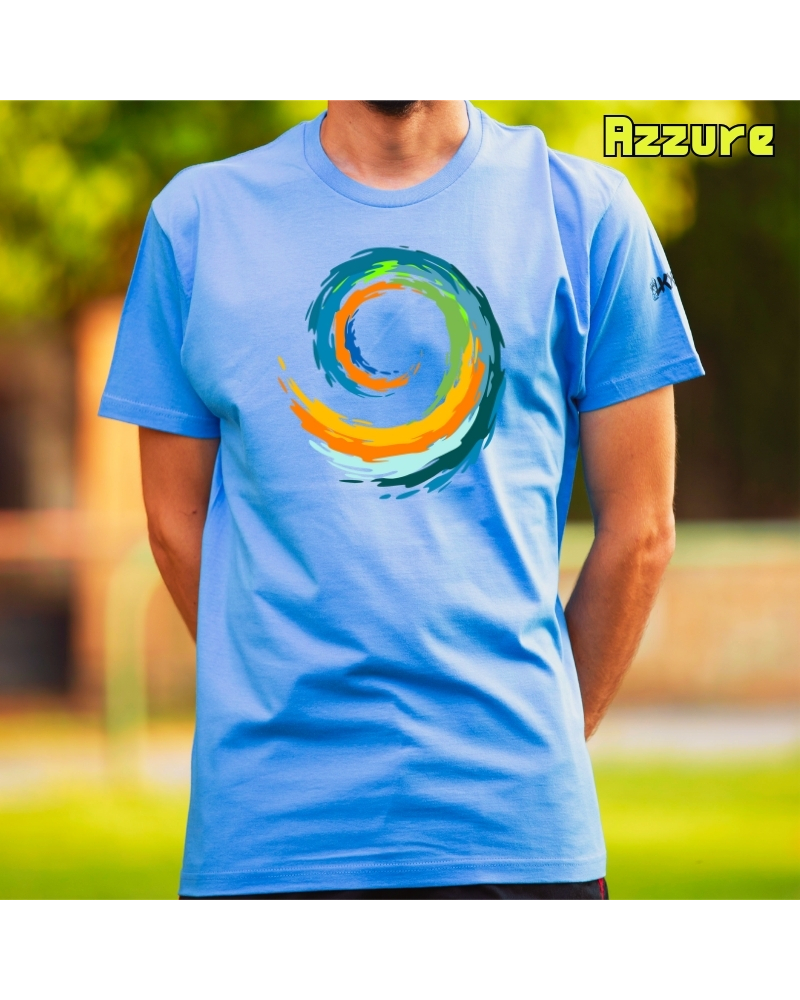 Camiseta hombre Espiral manga corta